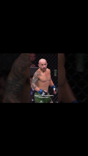 Alexander Volkanovski was BORN BRAVE