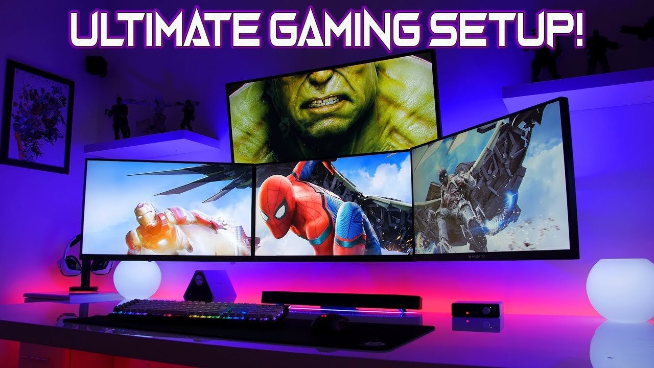 MY NEW ULTIMATE GAMING SETUP TOUR v2