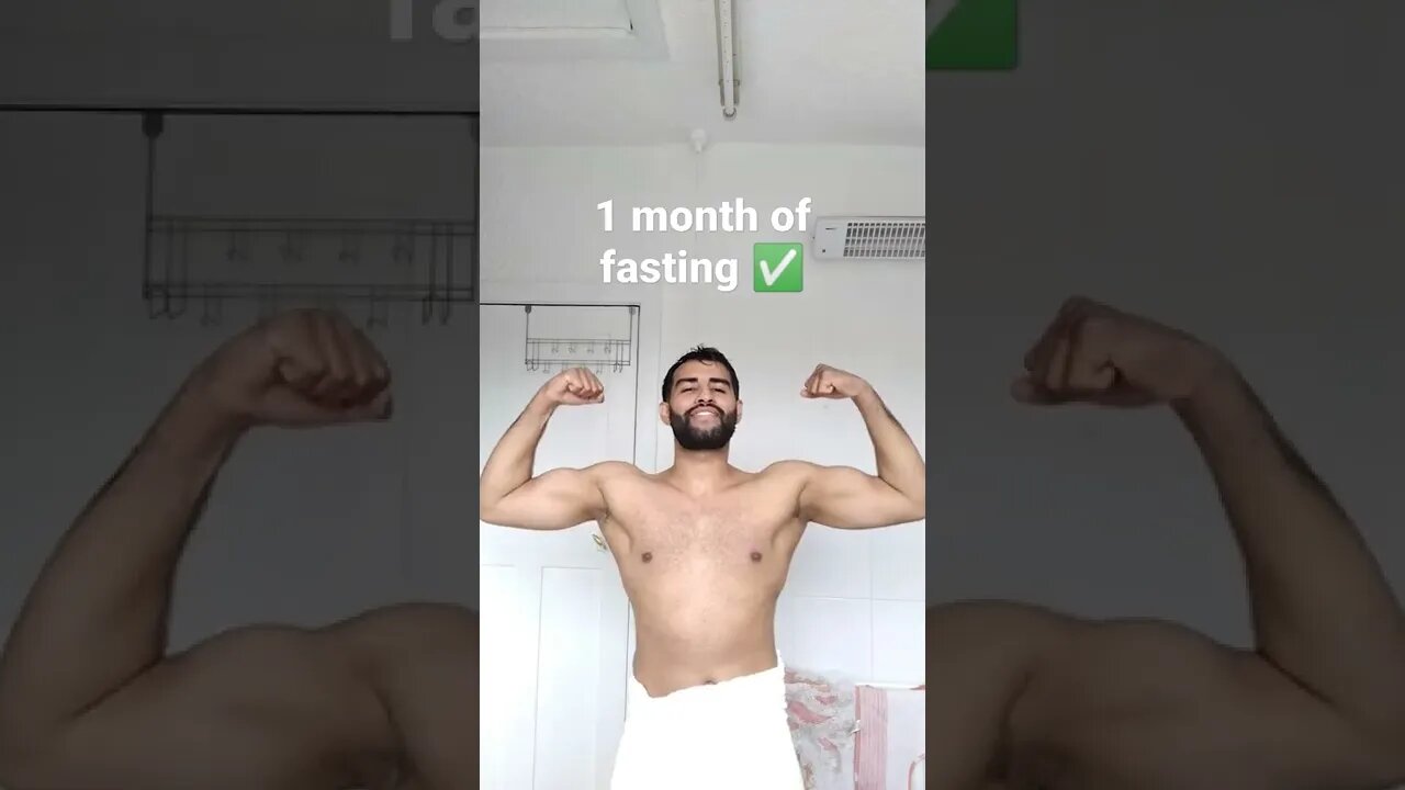 1 month of fasting ✅