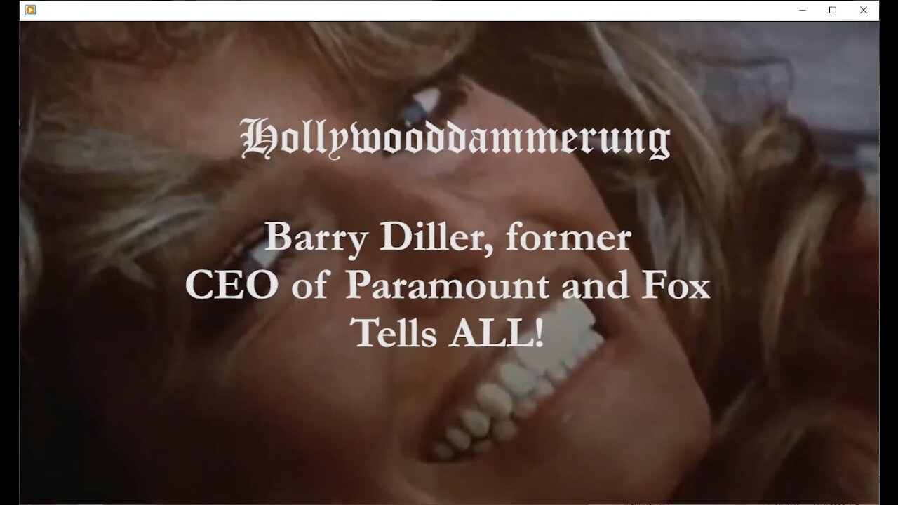 Do You Agree with Barry Diller that "The Movie Business is Dead?" ***NEW TECH ONLY***