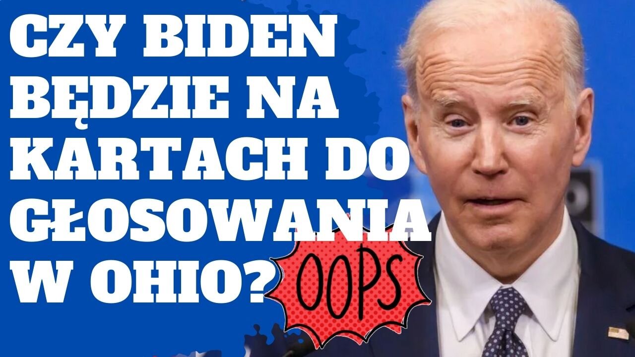Wszystko zaczyna się w Ohio - czy Joe Biden będzie usunięty z kart do głosowania?