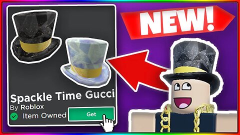 💎 Get The NEW Roblox Sparkle Time X Gucci Items!