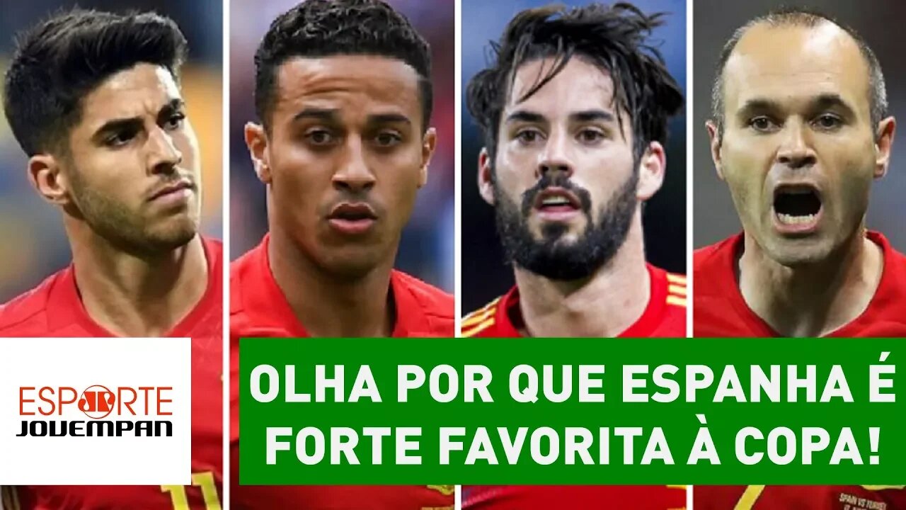 Além do 6 a 1! OLHA por que ESPANHA é FAVORITA à COPA!