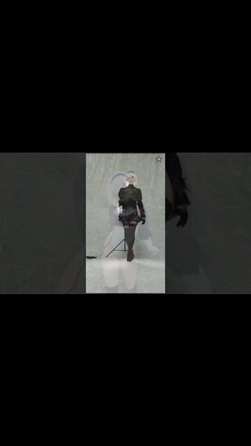 Rate the Girls: Best 2B Nier Automata Gamergirl TikTok Cosplay Challenge #1 👩‍🦳 #shorts (Anime)