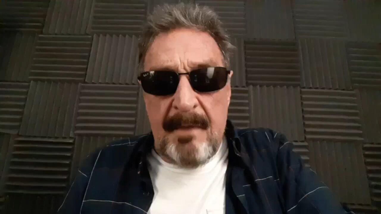 John McAfee - Last Video - 2098