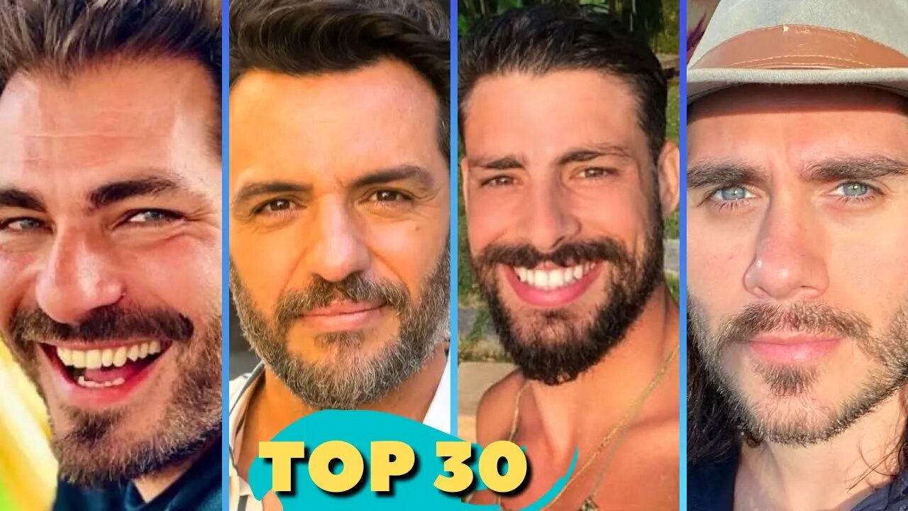 TOP 30 GALÃS BRASILEIROS - QUE SÓ MELHORARAM COM O TEMPO HOMENS FAMOSOS MADUROS