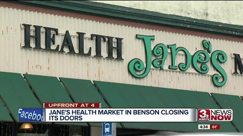 Jane's Health Market in Benson to close Nov. 4