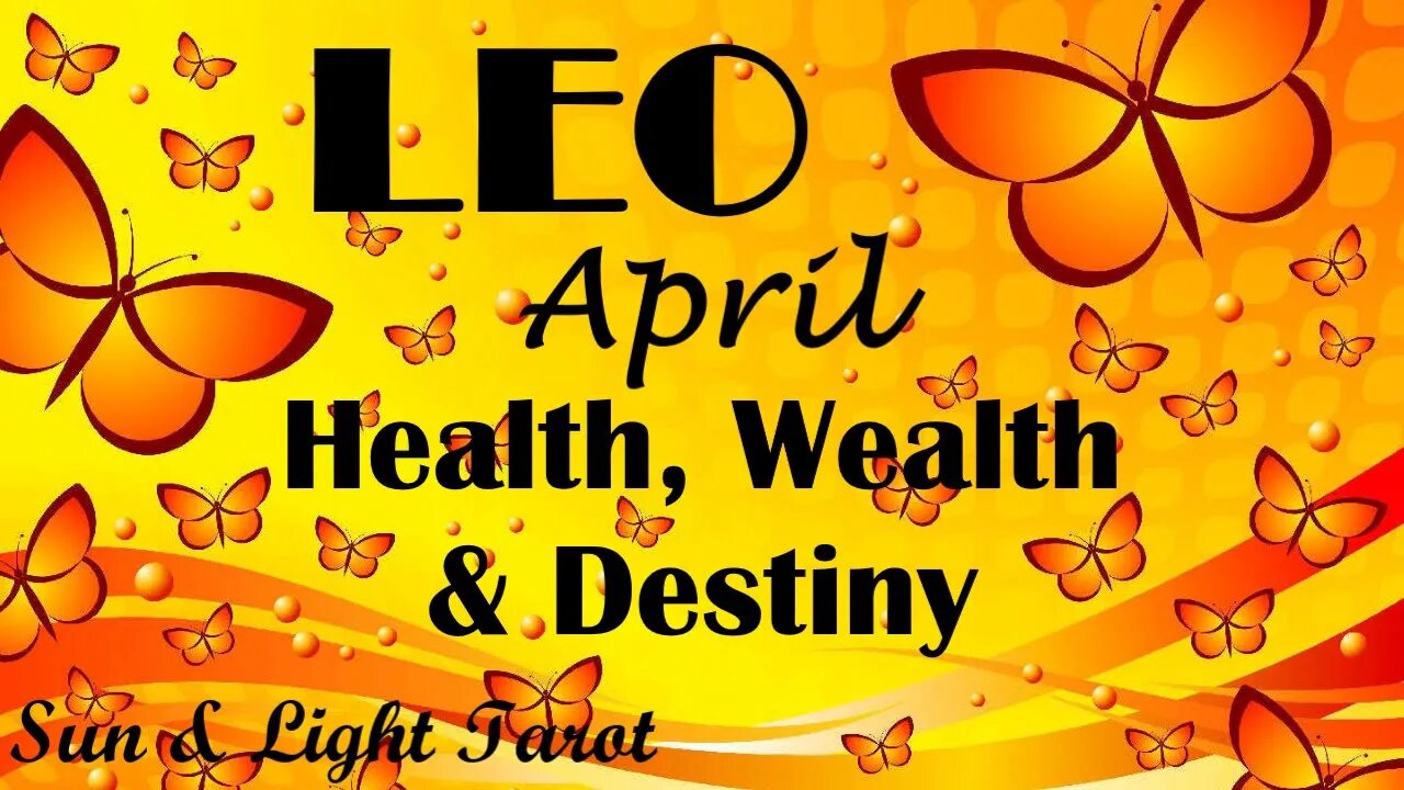 Leo♌You Will Be Catapulted Into the Unknown Where Your Wishes Come True!🚀April Health Wealth Destiny