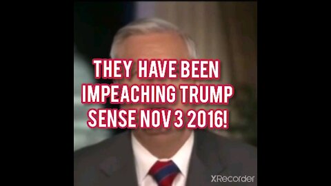 They have been impeaching Trump sense Nov 3, 2016