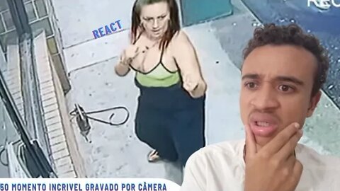 Reagindo 50 Momentos Incríveis Gravados Pelas Câmeras de Vigilância