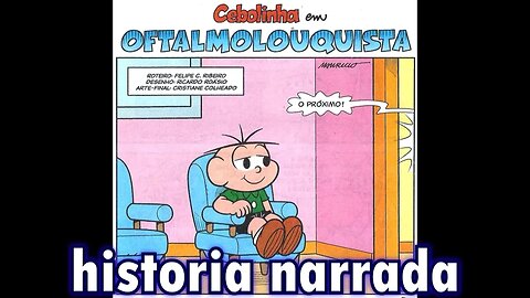 Cebolinha em-Oftalmolouquista | Gibis do Rapha