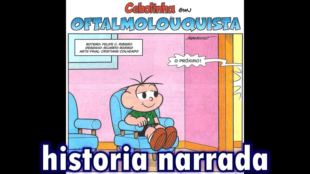 Cebolinha em-Oftalmolouquista | Gibis do Rapha