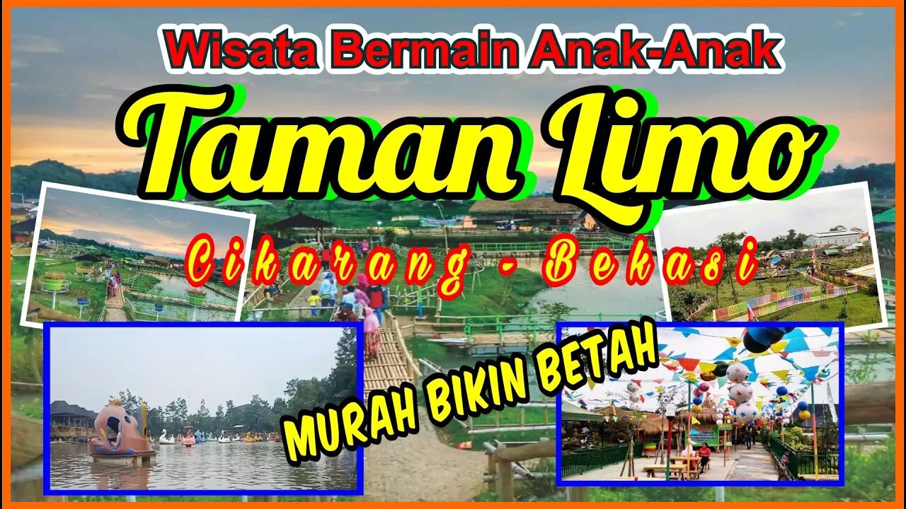 Taman Limo Jatiwangi Cikarang | Wisata kuliner & Permainan Anak-Anak