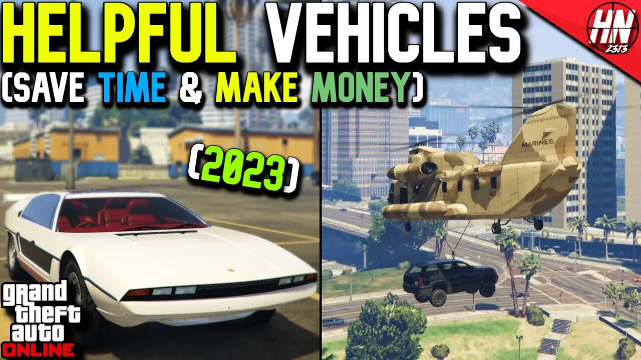 Top 10 Most Helpful Vehicles In GTA Online