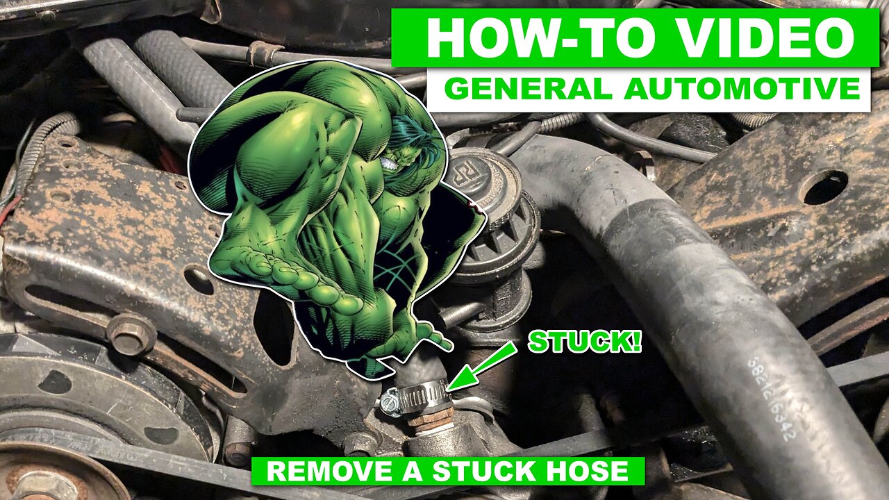 How To - Remove A Stuck Hose - A Few Tips and Tricks To Use To Get It Off