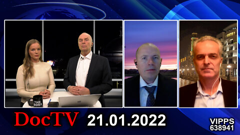 Doc-TV LIVE 21.01.2022 Vaksinepass, strømkrise og krigshissing