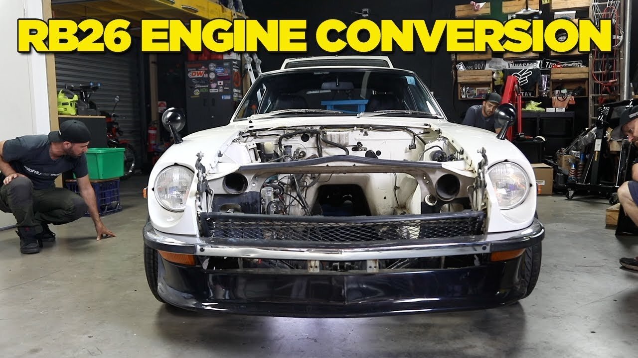 240Z - RB26 Engine Conversion [PART 1]