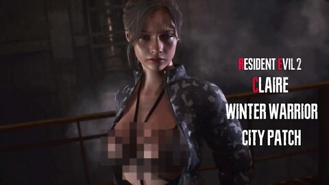 Resident Evil 2 Remake Claire Winter Warrior City Patch outfit