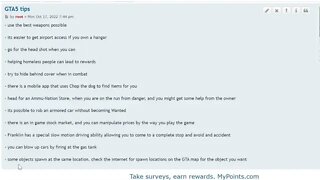 GTA5 Tips