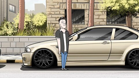 The Enthusiastic Car Guy - Funny Public Moment [ SHORT ANIMATION ]