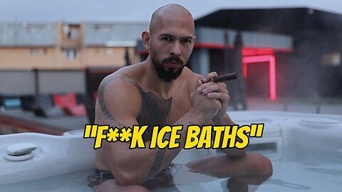 Andrew Tate on ice baths