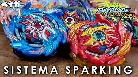 Os sistemas de BEYBLADE BURST - Parte 6 - SPARKING (SUPER KING) LAYER