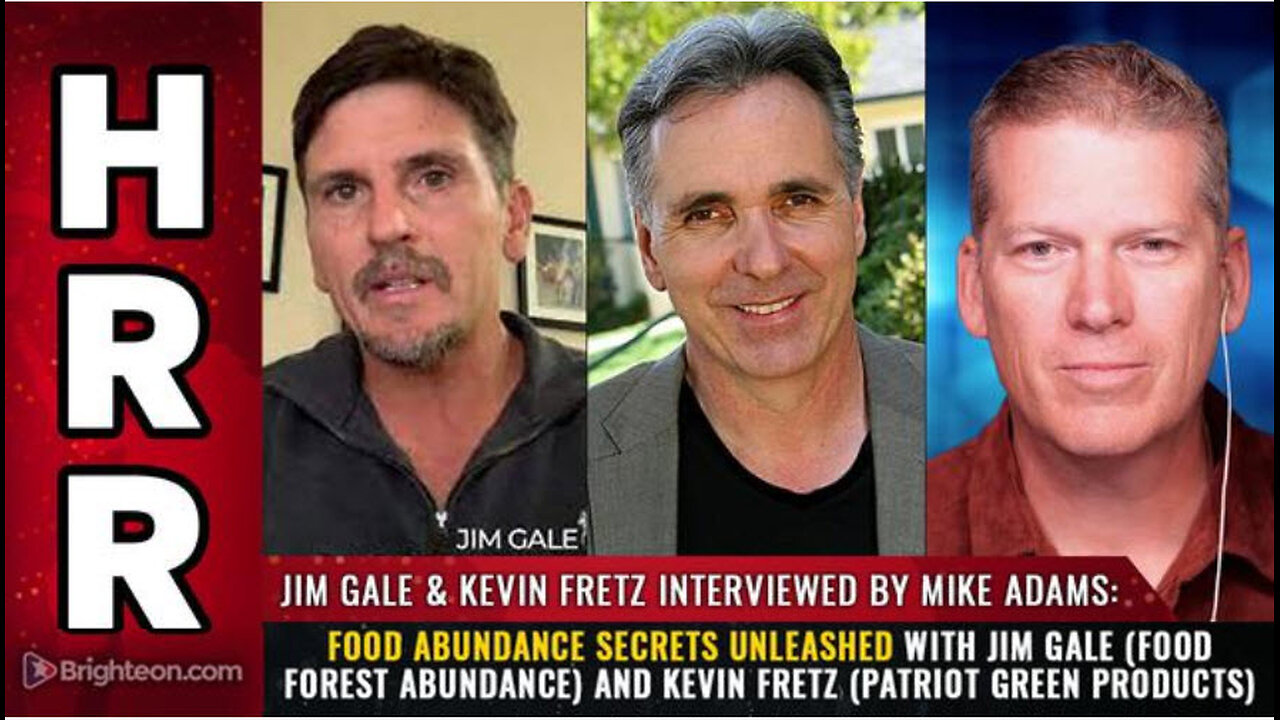 Food abundance secrets UNLEASHED with Jim Gale and Kevin Fretz