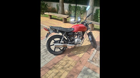 Crazy biker in Brazil