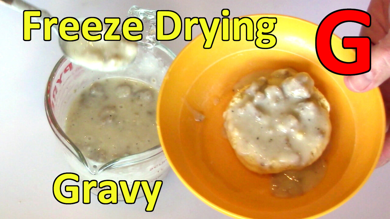 Freeze Drying Gravy