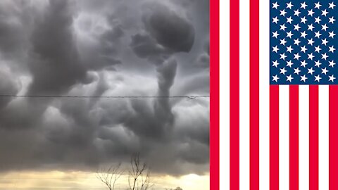The cloudy pattern over Nebraska USA is not normal [Conspiracy]