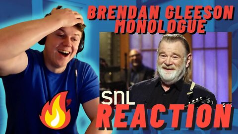 Brendan Gleeson Monologue - SNL ((IRISH MAN REACTION!!))