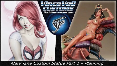 Mary Jane Custom Statue Part 1 - Planning