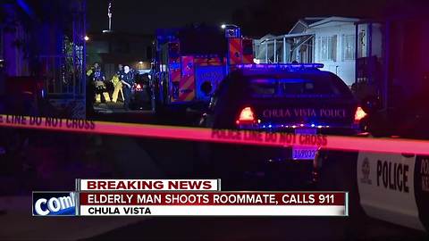 Chula Vista police: Man calls 911, says he shot and killed roommate