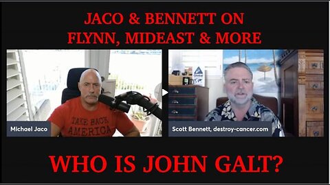 JACO W/ SCOTT BENNETT ARMY PSYOPS OFFICER ON ESCALATING WAR BETWEEN ISRAEL & IRAN.TY JGANON, SGANON