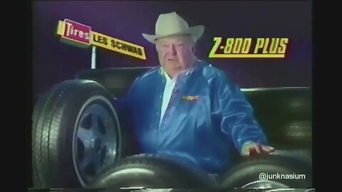 90's Local TV Commercial "Get Yo Ass In Here And Get A Radial Tire" Les Schwab (1993)