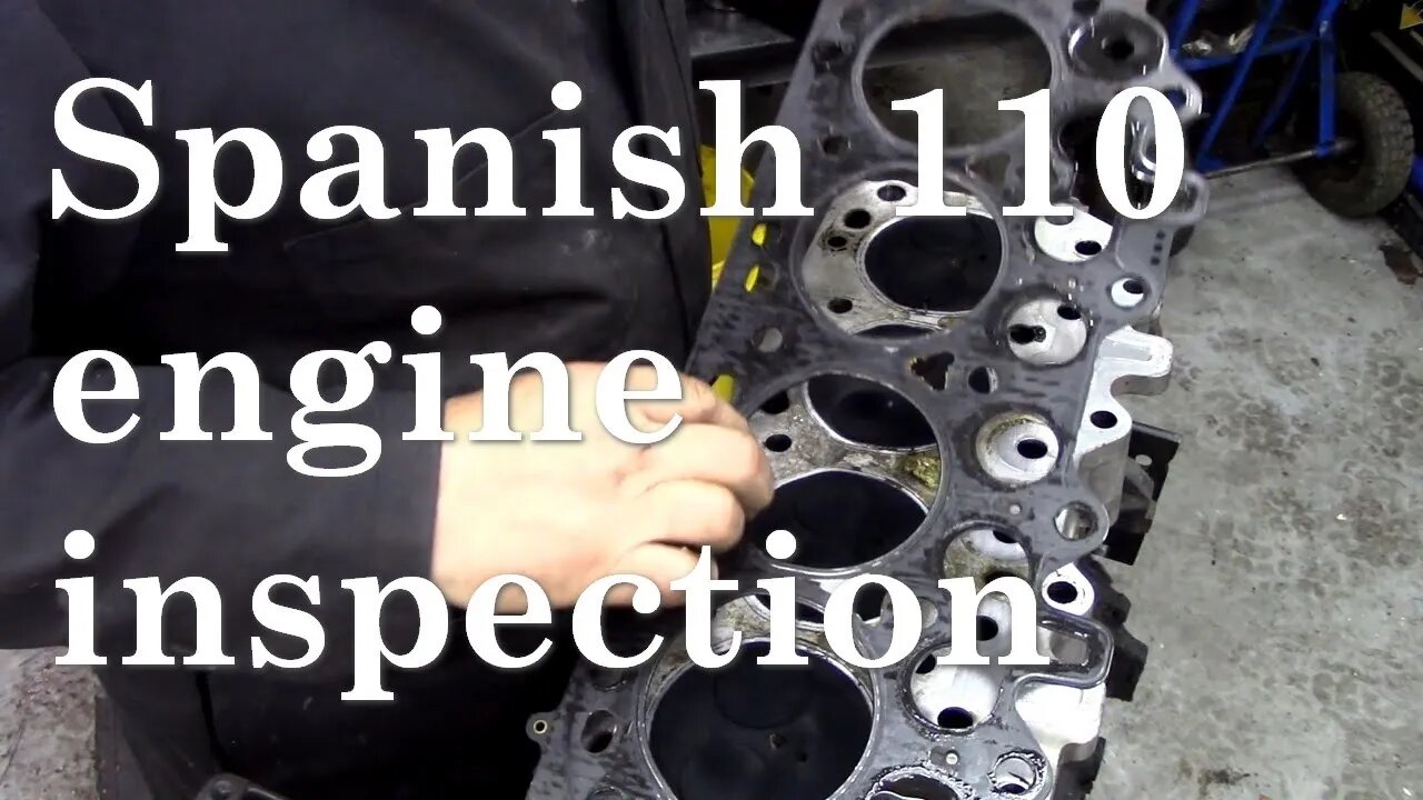 Spanish 110 300Tdi quick inspection of the engine