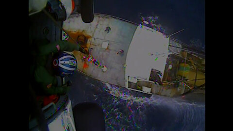 Coast Guard medevacs fisherman 65 miles east of Virginia Beach