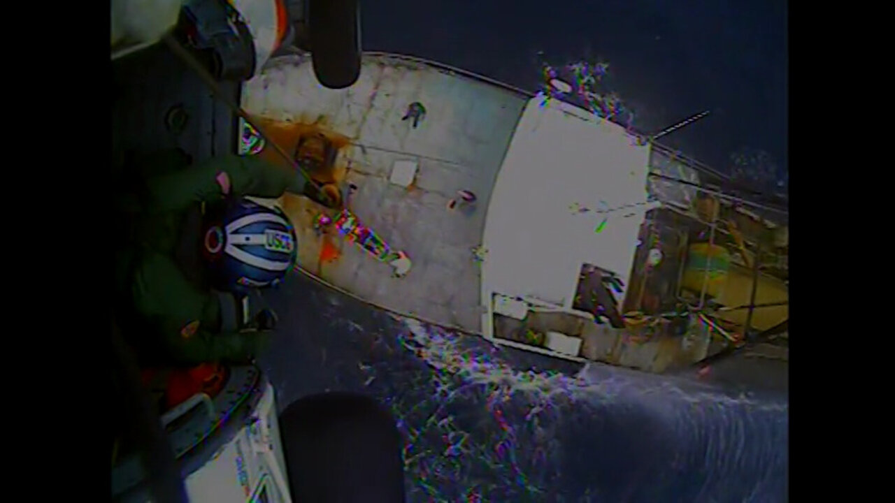 Coast Guard medevacs fisherman 65 miles east of Virginia Beach