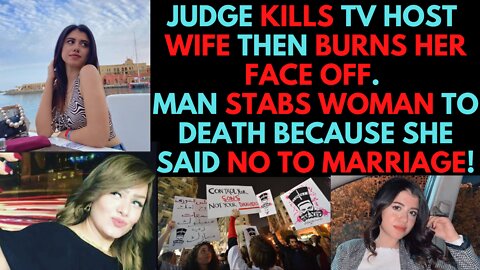 Judge Kills TV Host Wife & Burns her Face off!!