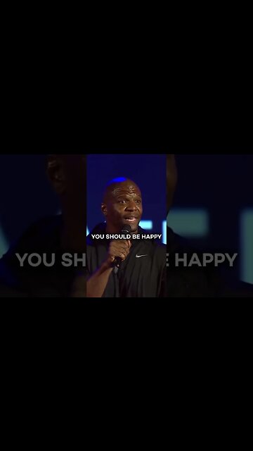 Terry Crews "Don't Get Comfortable" Motivational Video