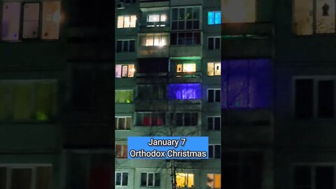 January 7 Orthodox Christmas in Siberia