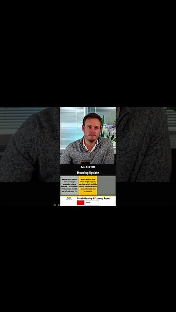 Weekly 1-Minute Housing Market & Economy Update