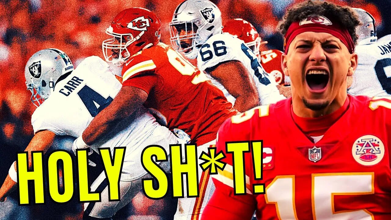 Chiefs Beat Raiders In CRAZY Monday Night Football | TERRIBLE Calls, Failed 2 Point Plays, And More