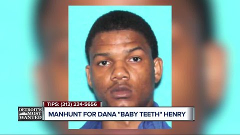 Detroit's Most Wanted: Rapper Dana 'BabyTeeth' Henry wanted for beating girlfriend with hammer