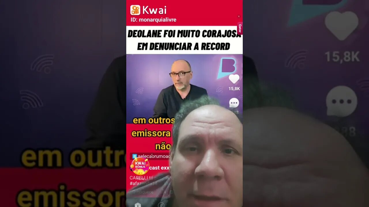 Britto Jr diz que Deolane Bezerra foi muito corajosa de Denunciar a Record