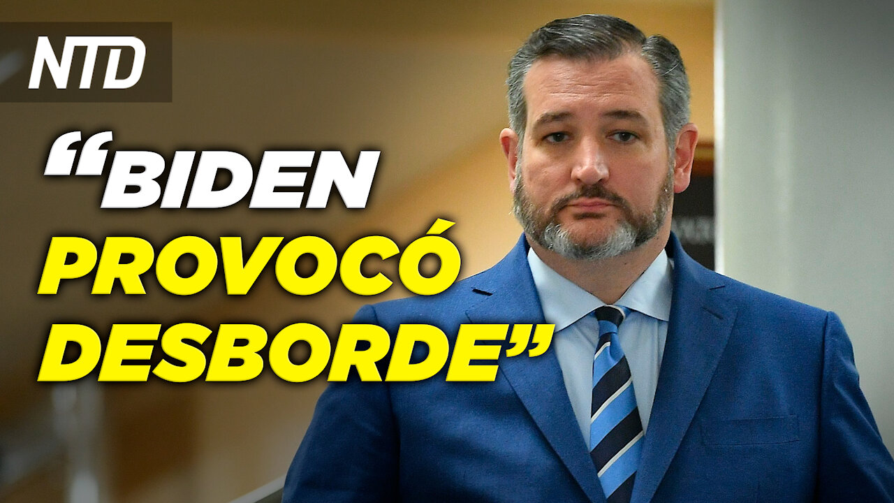 Cruz: Políticas de Biden provocaron desborde en la frontera; CEOS de Big Tech testifican | NTD