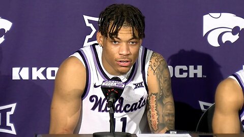 Kansas State Basketball | Johnson, Nowell & Sills Press Conference | K-State 65, Oklahoma State 57
