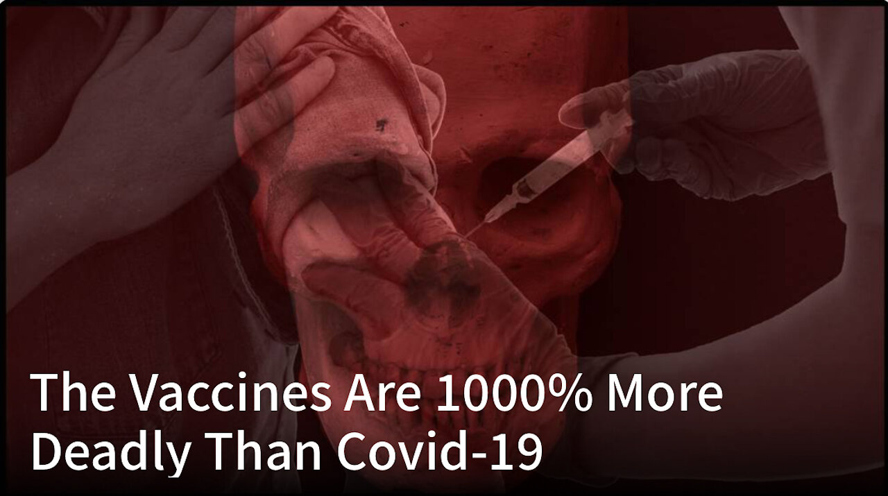 The “Solution” is now 1000% More Deadly Than Covid-19