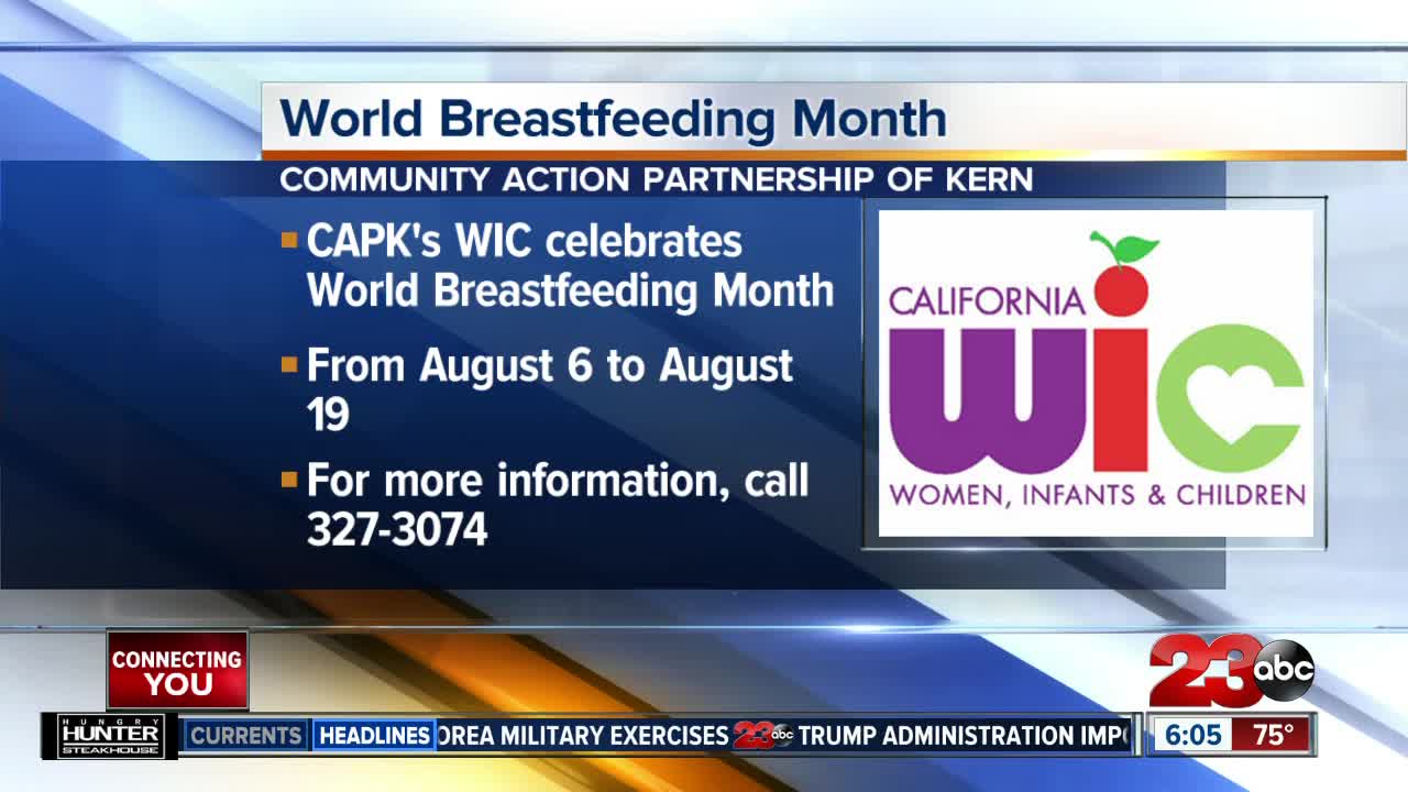 Community Action Partnership of Kern is hosting a series of events to celebrate World Breastfeeding Month