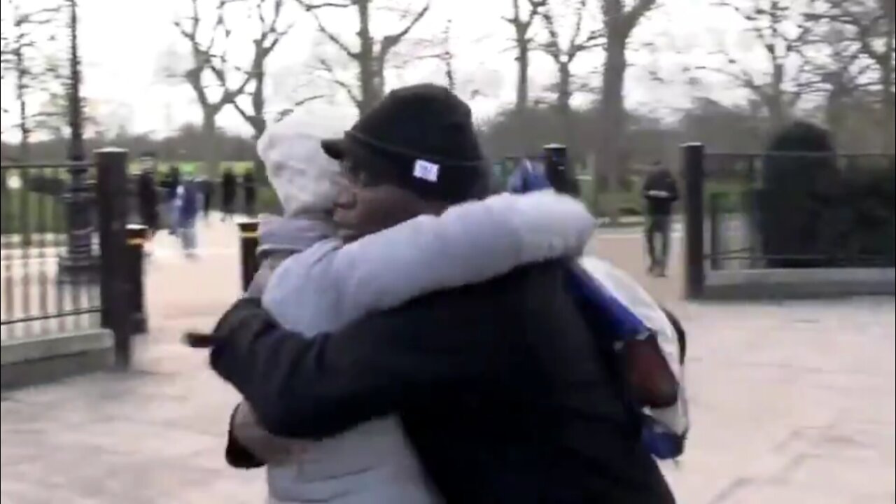 Man Arrested For Hugging In London